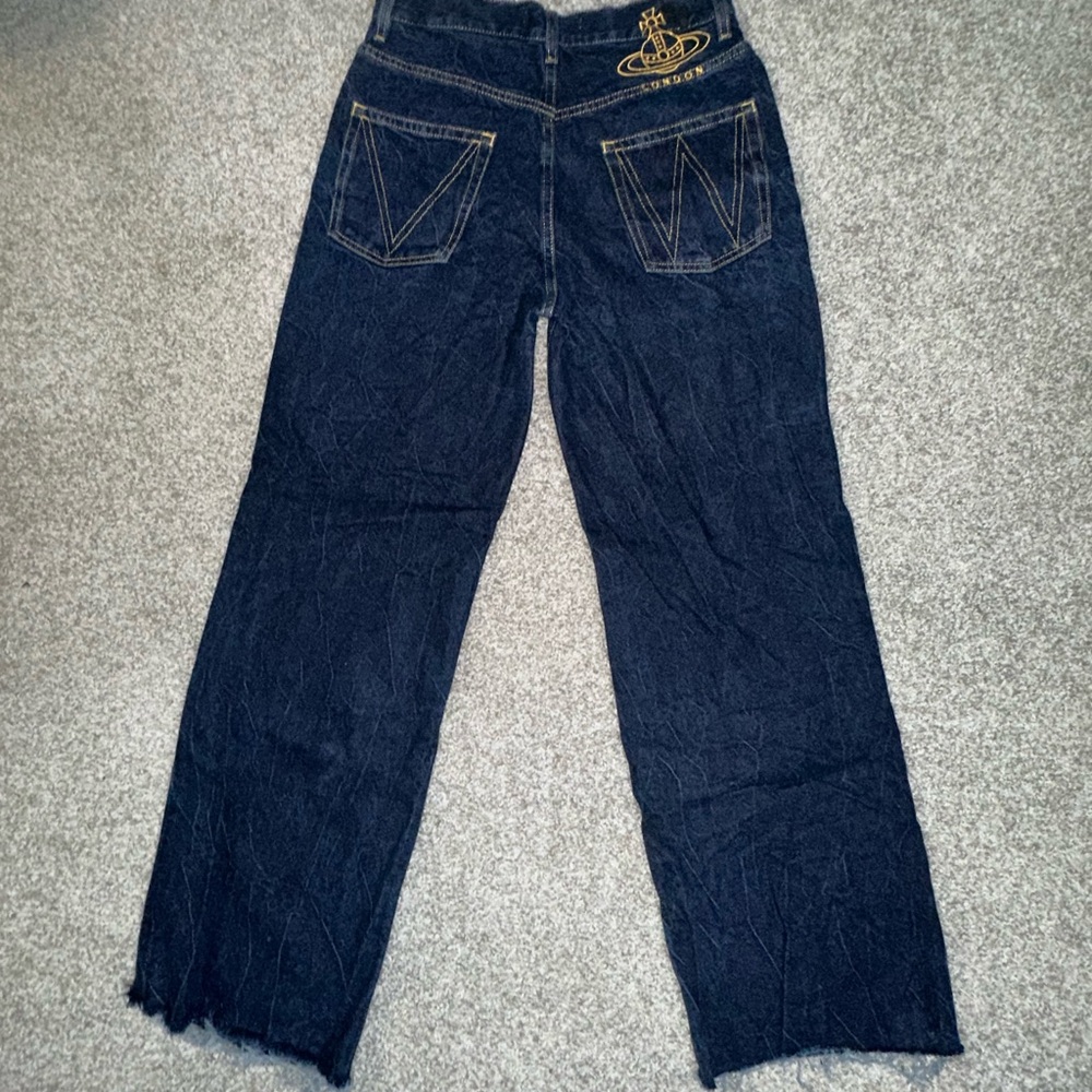 Vivienne Westwood baggy Dark Denim Jeans